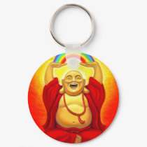 Laughing Buddha keychains by mysticalart Laughing Buddha keychains