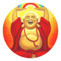 Laughing Buddha stickers