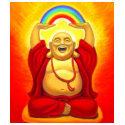 Laughing Buddha t-shirts by mysticalart Laughing Buddha t-shirts