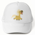 Laughing Cartoon Pony Hat