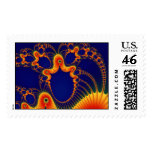 Laughing Clown Mask ~ Abstract Art Print Postage postage