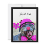 Laughing Dog Personalized Invite