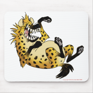 Laughing Hyena mousepad