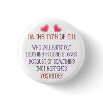 Laughing in Dead Silence buttons by JessieYoskin Laughing in Dead Silence buttons