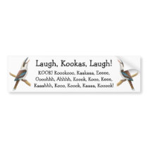 Laughing Kookaburra Bumper Sticker