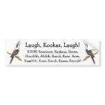 Laughing Kookaburra Bumper Sticker bumper stickers