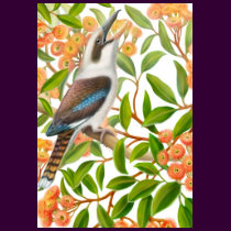Laughing Kookaburra Spaghetti Top t-shirts