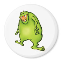 Laughing Monster Magnet by ticklemonkey Laughing Monster Magnet