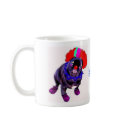 Laughing Pug Clown Mug