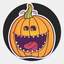 Laughing Pumpkin sticker