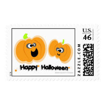 Laughing Pumpkins Postage Stamps
