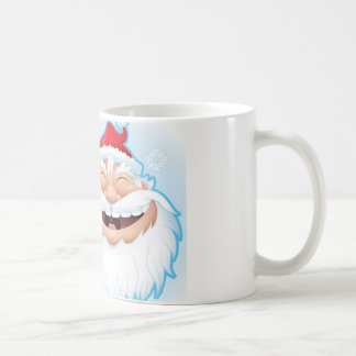 LAUGHING SANTA COFFEE MUGS
