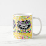 Laughing Skeleton Woman in  Bonnet Mug