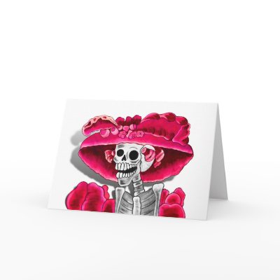skeleton laughing