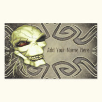 Laughing Skull Bookplate Stickers
