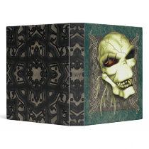 Laughing Skull Custom Colour 1" Binder