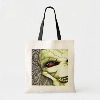 Laughing Skull Tote Bags bag