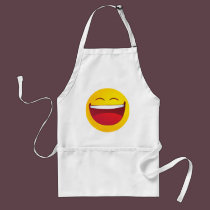 Laughing Smile aprons