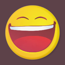 Laughing Smile magnets