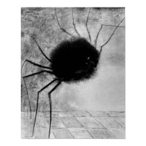Laughing spider by Bertrand-Jean Redon posters