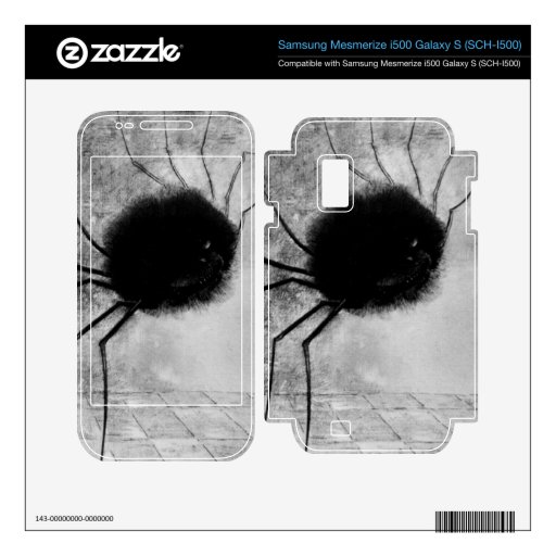 Laughing spider by Bertrand-Jean Redon Samsung Mesmerize Decal