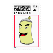 Laughing Spray Can Stamps