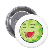 Laughing Watermelon Fruit Pins
