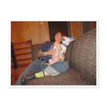 Laughing With Best Friend postcards
