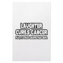 Laughter Cures Cancer...Cheaper Than Chemo stationery
