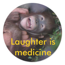 Laughter is Medicine stickers by Rebecca_Reeder Laughter is Medicine stickers