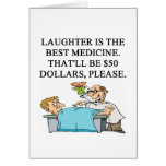 laughter is the best medicine cards