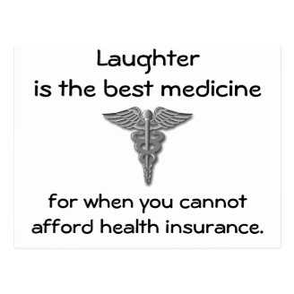 Laughter is the best medicine for when you 02 post card