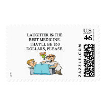 laughter is the best medicine postage