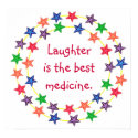 Laughter is the best medicine, poster posters
