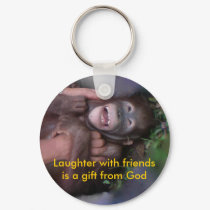 Laughter with friends keychain by Rebecca_Reeder Laughter with friends keychain