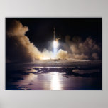 Launch of Apollo 17 Print