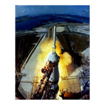 Launch of First Men to the Moon - Apollo 11 posters