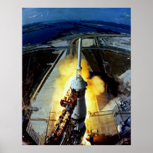 Launch of First Men to the Moon - Apollo 11 Print