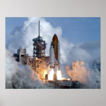 Launch of Space Shuttle Atlantis (STS-106) Posters