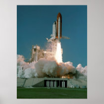 Launch of Space Shuttle Atlantis (STS-27) Posters