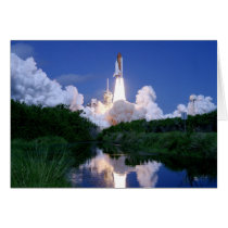 Launch of Space Shuttle Cards