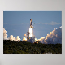 Launch of Space Shuttle Columbia (STS-107) Posters