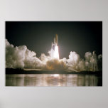 Launch of Space Shuttle Discovery (STS-103) posters