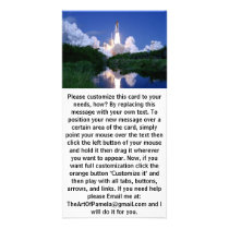 Launch of Space Shuttle Photo Card