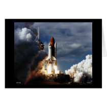 Launch of Space Shuttle STS-80 Greeting Cards