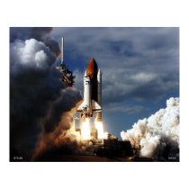 Launch of Space Shuttle STS-80 posters by Space_Exploration Launch of Space Shuttle STS-80 posters