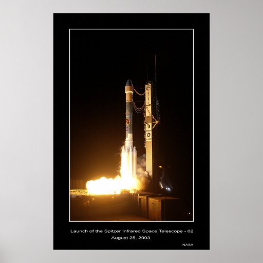 Launch of the Spitzer Infrared Space Telescope Print
