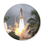 launch with palms refrigerator magnets