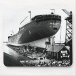 Launching of the Edmund Fitzgerald  6-8-1958 (#1) Mouse Pads
