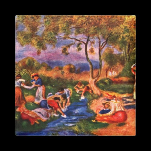 Laundresses by Pierre Renoir Fridge Magnets